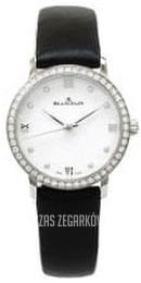 Blancpain Villeret Biały/Skóra Ø29.2 mm 6104-4628-95A