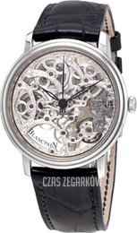 Blancpain Villeret Szkieletowa tarczy/Skóra Ø38 mm 6633-1500-55B