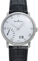 Blancpain Villeret Biały/Skóra Ø40.5 mm 6668-1127-55B