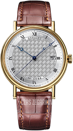 Breguet Classique Srebrny/Skóra Ø38 mm 5177BA-12-9V6