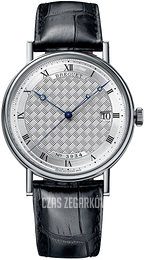 Breguet Classique Srebrny/Skóra Ø38 mm 5177BB-12-9V6