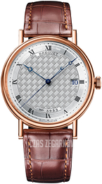 Breguet Classique Srebrny/Skóra Ø38 mm 5177BR-12-9V6