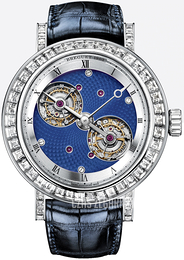 Breguet Classique Niebieski/Skóra Ø44 mm 5349PT-2Y-9YV-DD0D