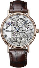 Breguet Classique Szkieletowa tarczy/Skóra Ø41 mm 5395BR-1S-9WU