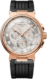 Breguet Marine Srebrny/Guma Ø42.3 mm 5527BR-12-5WV