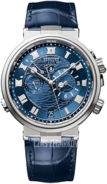Breguet Marine Niebieski/Skóra Ø40 mm 5547BB-Y2-9ZU