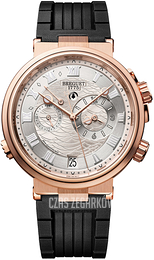 Breguet Marine Srebrny/Guma Ø40 mm 5547BR-12-5ZU