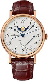 Breguet Classique Srebrny/Skóra Ø39 mm 7787BR-29-9V6
