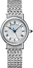 Breguet Classique Biały/18 karatowe białe złoto Ø30 mm 8067BB-52-BC0