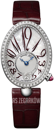 Breguet Reine De Naples Biały/Skóra Ø28.45 mm 8918BB-5P-964-D00D3L