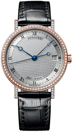 Breguet Classique Srebrny/Skóra Ø33.5 mm 9068BR-12-976-DD00