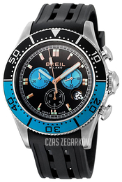 Breil Milano Czarny/Guma Ø44 mm BW0405