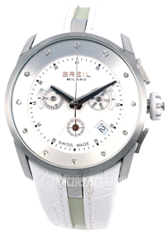 Breil Biały/Skóra Ø39 mm BW0472
