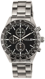 Breil Tribe Czarny/Stal Ø42 mm EW0322