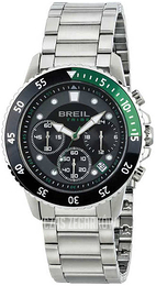 Breil Tribe Czarny/Stal Ø40 mm EW0339