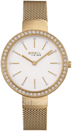Breil Tribe Biały/Stal w odcieniu złota Ø32 mm EW0483