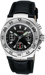 Breil Tribe Czarny/Skóra Ø38 mm TW0096
