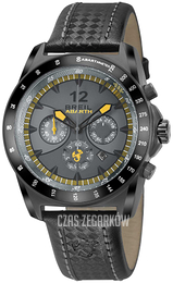 Breil Abarth Szary/Skóra Ø44 mm TW1250