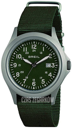 Breil Army Zielony/Tkanina Ø42 mm TW1484