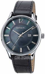 Breil Czarny/Skóra Ø33 mm TW1564