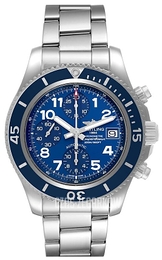 Breitling Superocean Chronograph Niebieski/Stal Ø42 mm A13311D1-C936-161A