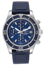 Breitling Superocean Chronograph Niebieski/Guma Ø42 mm A13311D1-C971-148S-A18S.1