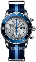 Breitling Superocean Heritage Ii 44 Srebrny/Tkanina Ø44 mm A133131A1G1W1