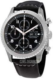 Breitling Navitimer 08 Czarny/Skóra Ø43 mm A13314101B1X1