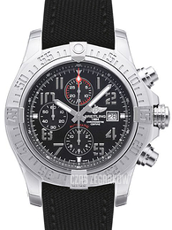 Breitling Super Avenger II Czarny/Tkanina Ø48 mm A1337111-BC28-104W-A20BA.1