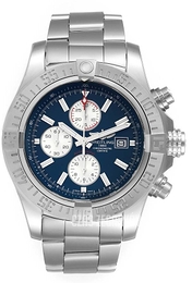 Breitling Super Avenger II Chronograph Niebieski/Stal Ø48 mm A1337111.C871.168A