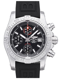 Breitling Avenger II Chronograph Czarny/Guma Ø43 mm A1338111.BC32.152S.A20S.1