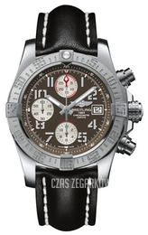 Breitling Avenger II Chronograph Szary/Skóra Ø43 mm A1338111.F564.435X.A20BA.1