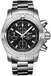 Breitling Avenger Chronograph 43 Czarny/Stal Ø43 mm A13385101B1A1
