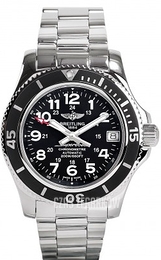 Breitling Superocean II 36 Czarny/Stal Ø36 mm A17312C9-BD91-179A