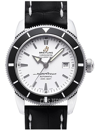 Breitling Superocean Heritage 42 Srebrny/Skóra Ø42 mm A1732124-G717-743P-A20BA.1