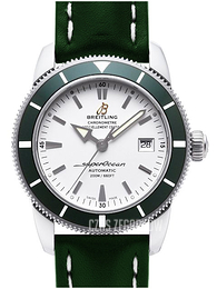 Breitling Superocean Heritage 42 Srebrny/Skóra Ø42 mm A1732136-G717-189X-A20BA.1