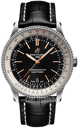 Breitling Navitimer 1 Automatic 41 Czarny/Skóra Ø41 mm A17326211B1P1