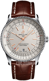 Breitling Navitimer 1 Automatic 41 Srebrny/Skóra Ø41 mm A17326211G1P1