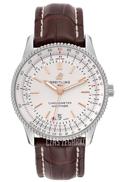 Breitling Navitimer 1 Automatic 41 Srebrny/Skóra Ø41 mm A17326211G1P2