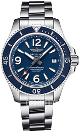 Breitling Superocean Ii 42 Niebieski/Stal Ø42 mm A17366D81C1A1