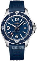 Breitling Superocean Ii 42 Niebieski/Guma Ø42 mm A17366D81C1S1