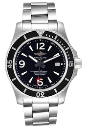 Breitling Superocean 44 Czarny/Stal Ø44 mm A17367D71B1A1