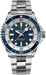 Breitling Superocean Automatic 42 Niebieski/Stal Ø42 mm A17375E71C1A1