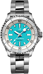 Breitling Superocean Automatic 36 Turkusowy/Stal Ø36 mm A17377211C1A1