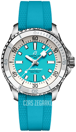 Breitling Superocean Automatic 36 Turkusowy/Guma Ø36 mm A17377211C1S1