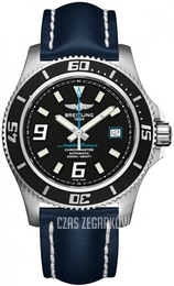 Breitling Superocean II 44 Czarny/Skóra Ø44 mm A1739102-BA79-105X-A20BASA.1