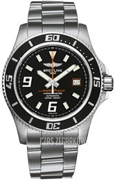 Breitling Superocean II 44 Czarny/Stal Ø44 mm A1739102-BA80-162A