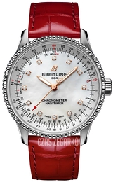 Breitling Navitimer Automatic 35 Wielokolorowy/Skóra Ø35 mm A17395211A1P6