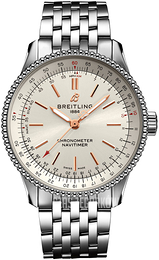 Breitling Navitimer Automatic 35 Srebrny/Stal Ø35 mm A17395F41G1A1