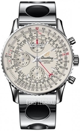 Breitling Montbrillant Datora Srebrny/Stal Ø43 mm A2133012-G746-222A